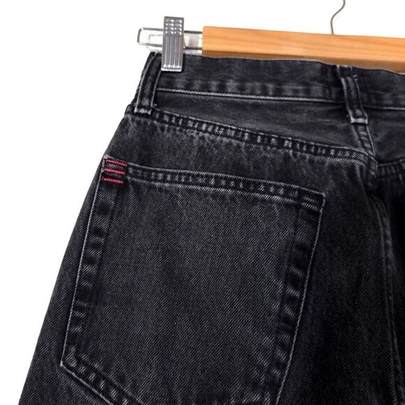 URBAN OUTFITTERS BDG Vintage Feel High-Waisted Baggy Jean Black 90s Grunge Y2k - Picture 7 of 11